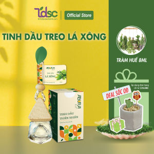 Chai Tinh Dầu Lá Xông Khử Mùi Treo Xe Thơm Phòng ABURA 8ml Tinh Dầu Xông Hơi Giải Cảm Tại Nhà