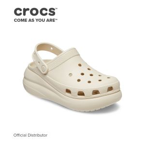 Crocs Unisex Classic Crush Clog in Bone