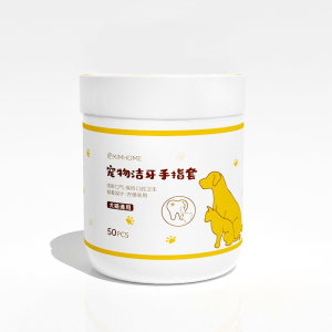 PMT Pet Dental Wipes 50 Pcs Dog cat Oral Care Earwax Tear Stain Teeth Cleaning Pet Finger Toothbrush COD
