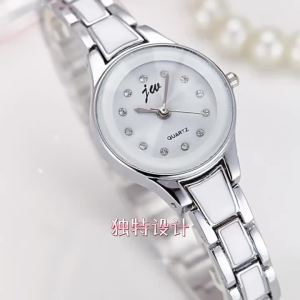 Womens Watch Korean Style Watch   Womens Fashion Imitation Ceramic Student Life ins Wind Steel Band Quartz Womens Watch
