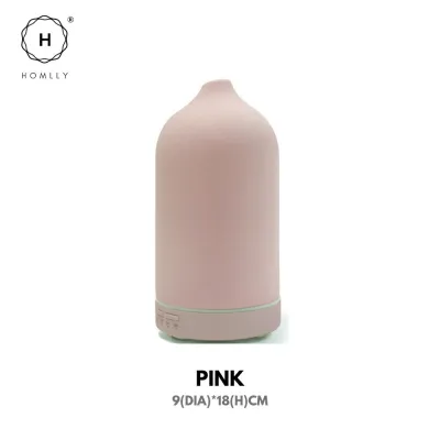 Homlly Ceramic Aromatherapy Essential Oil Diffuser Humidifier (120ml)