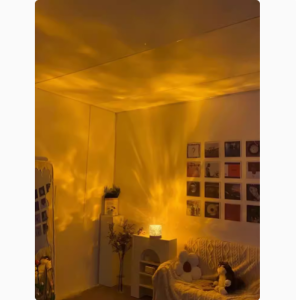 flame Mars empty projector water ripple small night light ambience mood adjustment table lamp bedroom full of stars starlight ceiling