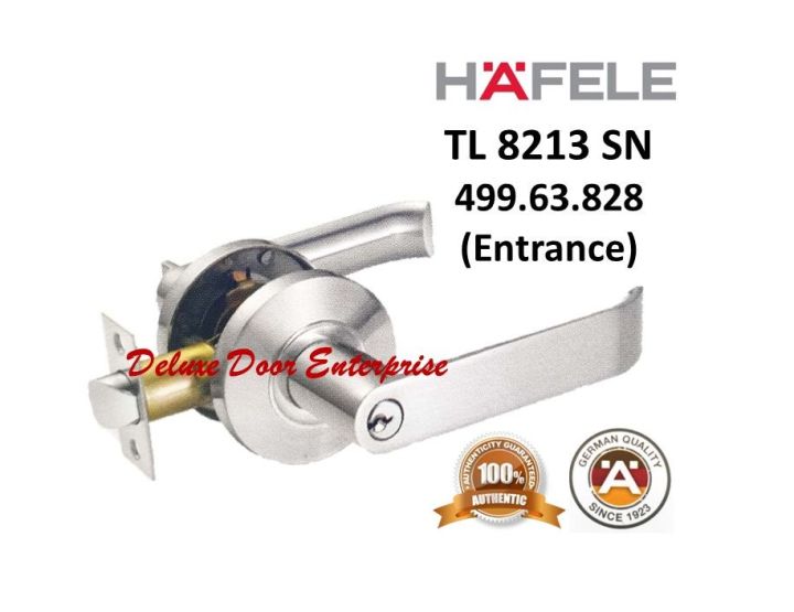 Hafele Tubular Lever TL 8213 SN / Tubular Lever Handle 499.63.828