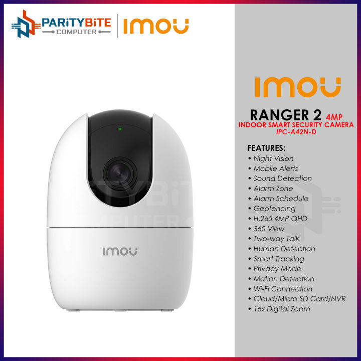 Camera Imou Ranger 2 4mp IMOU Camera stand Ranger 2D 4MP PTZ WIFI LAN PORT | Lazada Philippines