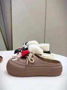 Cute WomenS Summer Outdoor Clogs 2025 New Fashion Shoes With Thick Soles Non-Slip Closed-Toe Sandals