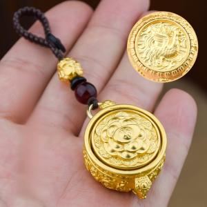 Zodiac Keychain Pendant Jubilee Bowl Exquisite Craftsmanship Attract Wealth and Prosperity Practicality
