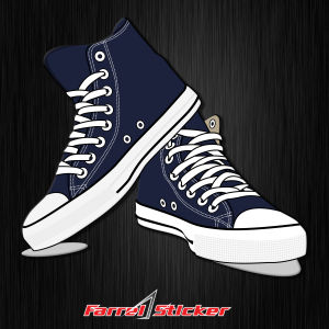 STIKER SEPATU STICKER CONVERSE STICKER JORDAN ALL STAR UV DTF