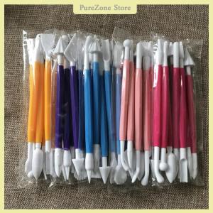 [PureZone] 8pcs set Kids Favorite Polymer Clay Tools Plastic Tools For Shaping Clay Toys