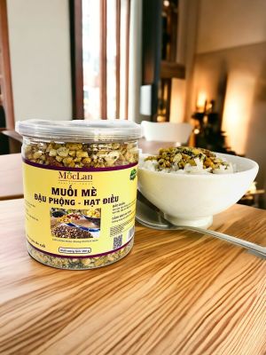 Muối mè đậu phộng - hạt điều Mộc Lan - 250g, 500g