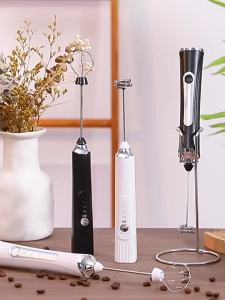 AE Milk frother coffee frother milk mixer handheld egg beater household electric milk frother wireless milk frother