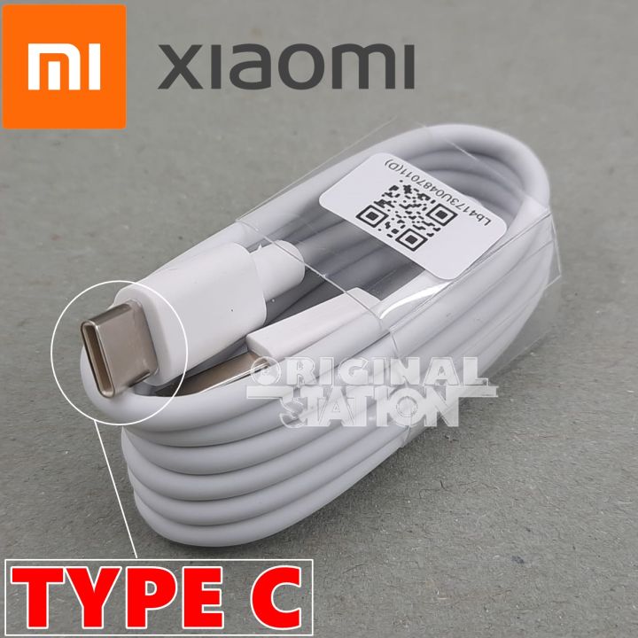 Cable Casan Redmi Note Genuine Xiaomi Fast Charger Plug OR USB-C