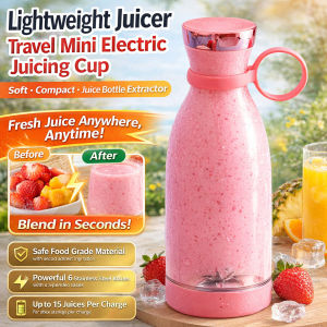 Portable Blender Rechargeable Juicer USB Mini Blender Travel Juice Maker Electric Cup