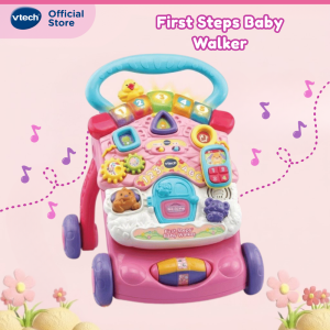 VTech First Steps Baby Walker Pink