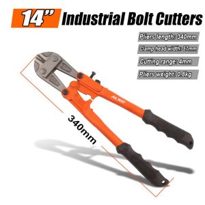 Industrial-grade 14/24/36 inch Bolt Cutters Pliers Multifunction Flat Nose Wire Clippers Hand Tool
