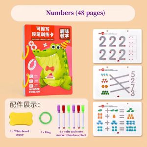 [SG Seller] Interactive Tracing Book for learning study Learn to Write! Tracing Workbook Kids Activity Book