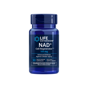 Life Extension NAD+ Cell Regenerator 100 mg Advanced Defense Against Cellular Aging 30 Vegetarian Capsules Dietary Supplement