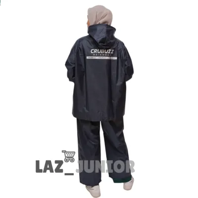 AKULA Jas Hujan Raincoat Mantel Pria Wanita Terbaik Anti Rembes Bahan PVC Kuat