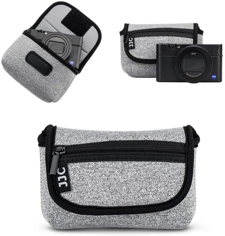 JJC Compact Camera Case Bag For Sony ZV-1 ZV1 RX100 VII RX100 VI