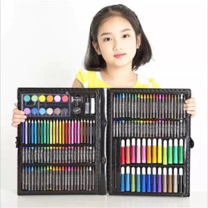 168Pcs Paint Brush Oil Pastel Children Art Supplies Drawing Tool Crayon Painting Set Water Color Pen
