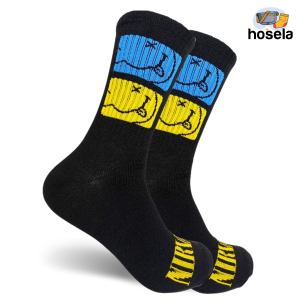 Kaos Kaki Oldschool Motif Skate Merk Panjang Premium - Hosela Project