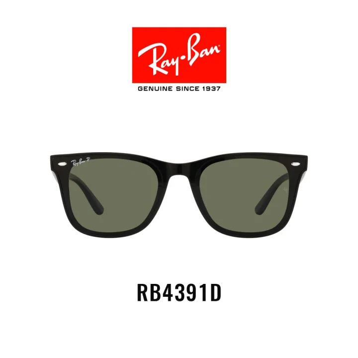 Ray-Ban RB4391D 601/9A Sunglasses Polarized Square Sunglasses