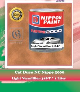Cat Duco NC Nippe 2000 Light Vermillion 318-T 1 Liter