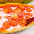 50 Seeds Sweet Cream Papaya Seeds Bonsai Papaya Seeds for Planting Vegetable Plants Dwarf Papaya Seeds Heirloom Variety Red Baby Papaya Plant Seed Papaya Fruit Seeds Papaya Tree Seeds Bonsai Tree Live Plant Dwarf Fruit Trees Seedlings Vegetable Plants. 
