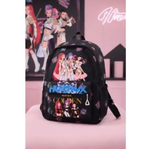 SG Kpop Demon Hunters School Bag Backpack Lightweight Backpack