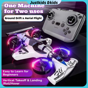 2-in-1 F1 Remote Control Racing Car/Remote Control Airplane/2.4G Smart Gravity Sensor Outdoor Drift Flight Remote Control Quadcopter