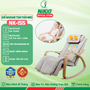 Ghế massage toàn thân bập bênh thư giãn Nikio NK-155