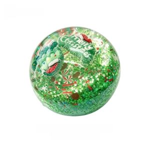 TRANQUIL HUT Transparent Christmas Squishy Squeeze Ball Xmas Tree Santa Decor Stress Relief Fidget Toy Gift Cute Slow Rebound Toy Party Favor