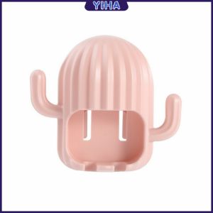 Yiha ที่ใส่แปรงสีฟัน ที่วางแปรงสีฟันติดผนัง ชั้นวางของในห้องน้ำทรงน้องบอง Toothbrush holde มีสินค้าพร้อมส่ง