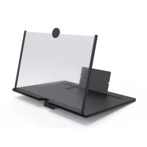【Life Shop】12 inch 5D Phone Screen Magnifier Amplifier Folding Design HD Video Blu-ray Phone Smart Phone Stand ES730