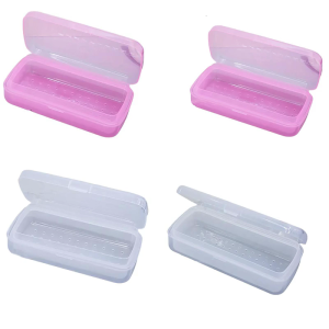 Manicure Implement Sanitizer Cleaner Nail Art Tools Storage Box Manicure Accesories Organized for Salons and Home Use