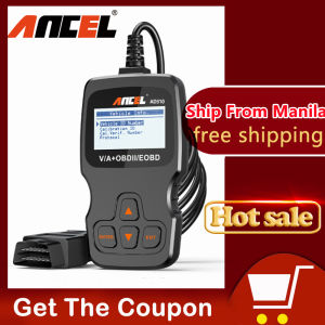 Ancel AD310 BT OBD2 Scanner 2 in 1 Wired+ Wireless Car Diagnostic Tool Check Engine Clear Fault Errors Code Reader DTC Lookup HUD Display Speed/RPM Odb 2 Scanner Plug and Play Diagnost Scanner With App For All Universal Cars Diagnostic Tool PK THINKOBD500