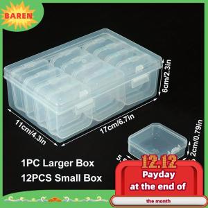 BAREN DIY Painting Embroidery Storage Box Nail Art Jewelry Rhinestone Mosaic Storage Container Multifunctional Storage Box
