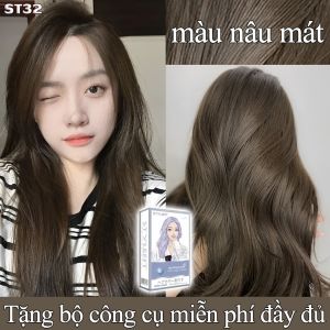 Thuốc Nhuộm Tóc Thuốc Nhuộm Tóc Đen Dầu Gội Nhuộm Tóc Thảo Dược Che Phủ Tóc Bạc Nam Nữ Bền Màu Dễ Dùng