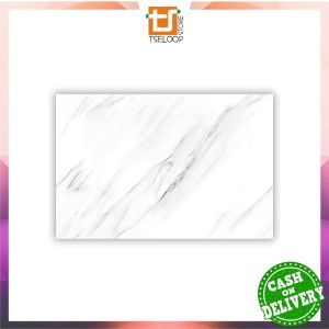 OFM-C1041 Wallpaper Stiker Dapur Uk 100x60cm Anti Minyak Motif Marmer Glossy Stiker Dinding Anti Air