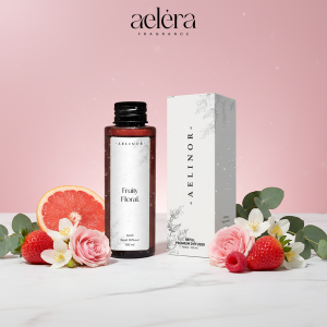 Aelinor Refill Reed Diffuser Fruity Floral Isi Ulang Pengharum Ruangan Pewangi Kamar Tidur 100ml