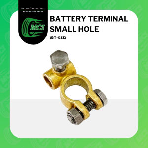 BATTERY TERMINAL Small Hole Plated BT-01Z Heavy Duty Zinc Clamp Clip Truck Trailer Car Motor Vehicles