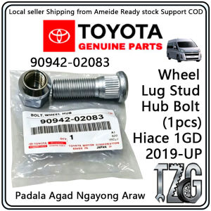 COD Genuine Toyota Wheel Hub Bolt Nut Set OE:90942-02083 Hiace 1GD 2019-UP Grade Steel Ready Stock Padala Agad (1PCS)