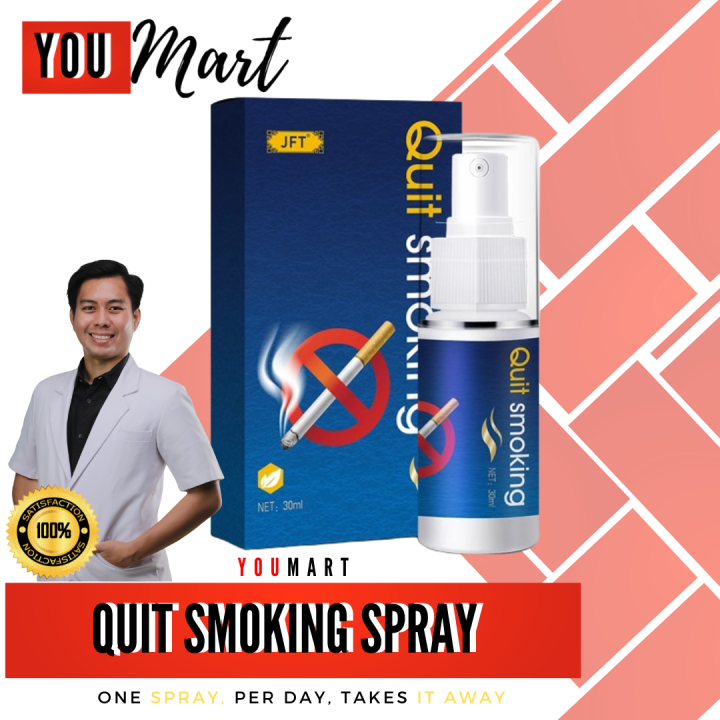 Quit Smoking Spray 100 Natural Quick Anti Smoking AntiAnxiety