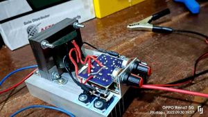 Power inverter PAC / VAC 4TR trafo 3 Amper murni flip flop plus driver voltage regulator MANTAP COD