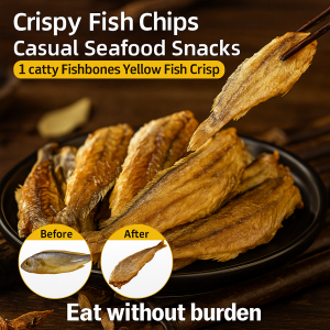 Deep Sea Small Yellow Fish Excellent Taste Fish Chips Small Yellow Fish Fishbones Relieve Cravings