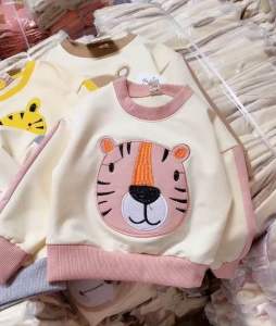 (Kho sỉ) bộ cotton da cá vải quảng châu mịn đẹp cho bé trai bé gái