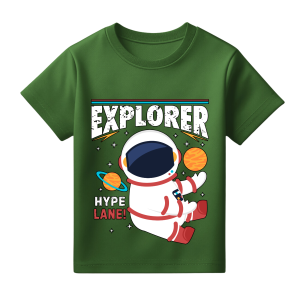 Baju Kaos Distro Harian Anak Laki Laki Karakter Luar Angkasa Cowok Keren Umur 1 - 10 Tahun - DTF2