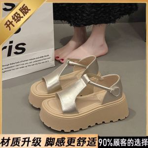 [Free Shipping] Super Stylish Platform Wedge Sandals For Women 2026 New Summer Collection Perfect For Petite Figures Can Be Paired With Dresses Roman-Style Sandals