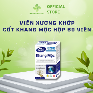 Viên uống Cốt Khang Mộc - Hỗ trợ làm trơn ổ khớp hỗ trợ khớp vận động linh hoạt Hộp 60 viên
