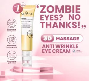 Minyak Esensial Mata Lutein Menghilangkan Garis Halus Mencerahkan Warna Kulit Mengencangkan Kulit Sekitar Mata Serum Niacinamide + kafein MS