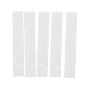 100Pcs Acupunctures Beads Auricular Ear Sticker Massage Ear Acupunctures Patches Clear Disposable Ear Sticker Easy Use
